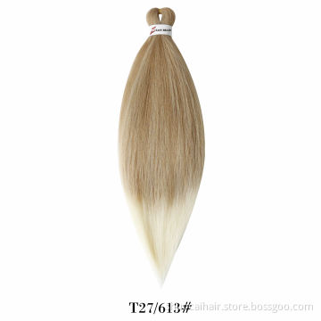 Kanekalons Pre-stretched Professional Easy Braid Hair 26inch Synthetic Braiding Hair Extension For Twist Senegalese Crochet Hair
